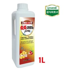 쑥쑥아미노 1리터 식물영양제 미생물바이오효소제 액체비료 토양개량 아미노산