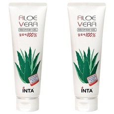 인타 100% 알로에 베라리커버리 겔, 240ml, 2개