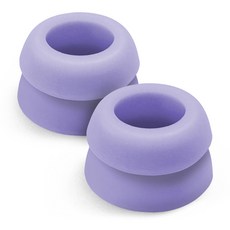 더조은셀러 갤럭시 버즈 프로 이중 이어캡 이어팁 더블, 바이올렛-S