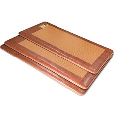 [5cm두께] (주)한일생활과학 전기장판 침대 전기매트 부모님선물 추천 EMF 전자파없는 전기요, 3-2.황토 더블 2인용(140X200cm)