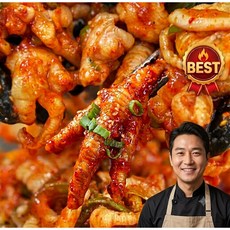 아삭닭발 레몬무뼈닭발 490g 레몬닭발 무뼈닭발 캠핑음식 집들이 밀키트, 1팩(500g)