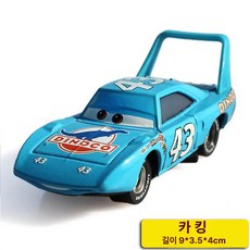 대형 합금 원격 조종 자동차 어린이 캐릭터 레이싱 장난감 선물, 1개, 차왕