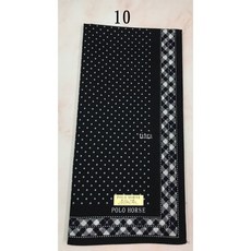 POLO HORSE 男用手帕, 1個, 10