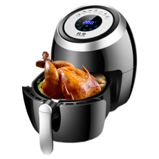 科帥 液晶觸控氣炸鍋 AF606 (雙鍋5.5L) R3D356, 氣炸鍋送檸檬油清潔劑