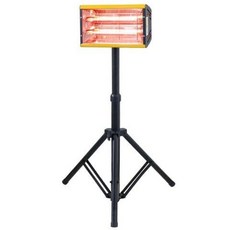 拾光優選好物 汽車噴漆烤漆燈加熱管 烤房修補烤漆手持紅外線烤燈2000W, 2號 帶支架烤燈套裝, 1個