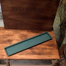 플라스틱 수반 테이블데코 쌍장 48cm 오아시스 꽃꽂이 화훼 용품 1개입