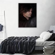 L-Leon S. Kennedy R-RE9 포스터 레트로 종이 스티커 DIY 룸 바 카페 미적 예술 벽화, 02 40x60cm No Frame, 14 z15