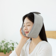 [국산] 치과의사 개발 턱관절 찜질팩 데일리이즈 핫팩 효도선물 온열 냉온찜질팩 그레이