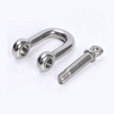 로프천국 초강력 U샤클 고하중견딤 안전 스텐 U자샤클, M12, 1개