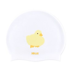 XBL-5211 수린이 실리콘 링클 수모, 1개, WHT