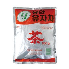 유안 유자차 자판기용 분말, 900g, 1개