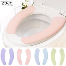 Z3JC eva 馬桶墊家用坐便墊香薰馬桶坐墊四季通用卡通馬桶貼防水馬桶套, 1個, 常規純色混色