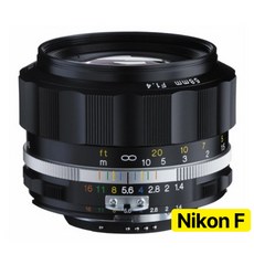 [정품등록시 5만 포인트 3년 보증] 보이그랜더 NOKTON 58mm F1.4 SLIIS 블랙 니콘용 수동렌즈