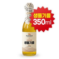권도령 방앗간 건강한 식탁 볶지않은 저온압착 생들기름, 1개, 350ml