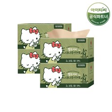 헬로키티 대나무 키친타올 톡톡 (130매X4개), 130개입, 4개