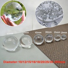 1-10Pcs 투명한 단단한 플라스틱 공 크리스탈 공 직경 10/12/15/16/18/20/25-200mm 장식 물고기 탱크 공 DI, 04 1 PCS, 14 35mm
