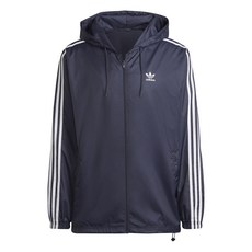 adidas 愛迪達 三線條紋連帽防風外套 HB9491