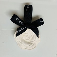 리본까멜리아 석고방향제 호두마루샵 돌웨딩스승의날답례품 크리스마스단체선물 석고방향제/오퓨저, 랜덤(골고루)