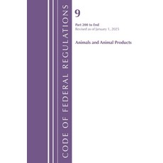 (영문도서)Code of Federal Regulations Title 09 Animals and Animal Products 200-End Revis... Paperback, Bloomsbury Academic, English, 9798892057684