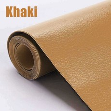 인조가죽시트지 가죽 수선패치 자가 접착 수리 패치 테이프 가정용 DIY 공예용 소파 바이크 오토바이 자동차 시트 의자 가방 홈 스티커, [00] 50x30cm, [00] khaki
