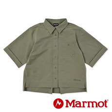 Marmot 短袖翻領襯衫