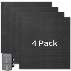 GWYSY 오븐 바닥용 오븐 라이너 30.5 x 27.4cm(12 x 10.8인치) 재사용 가능한 논스틱 내열성 토스터 라이너 토스터 매트 Cuisinart TOA-60 65, 닌자 SL401 20.5cm x 17.5cm(8.1인치