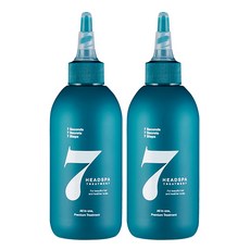 헤드스파7 파란눈 블랙 헤어 트리트먼트 200ml x2, 2개