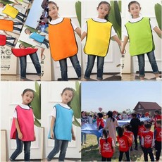 이햐 아동 단체조끼 자원봉사조끼 안전조끼 축구팀조끼