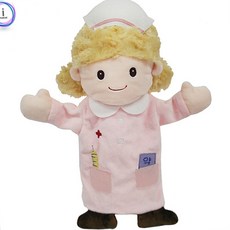 간호사놀이사회성발달직업인형 유치원교구언어발달핸드퍼펫 직업체험놀이손인형