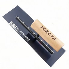 YOKOTA 미장칼 타일 흙손 미장공구 시멘트 흙칼 240mm, 1개