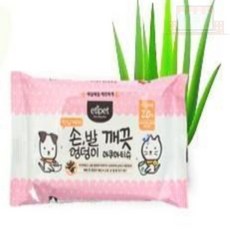 손발엉덩이깨끗 20매 애견물티슈, 1개