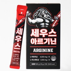 세우스 아르기닌 고함량 L아르기닌 5000 아연 타우린, 1개, 300g