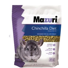 胖頭龍批發工廠 Mazuri 原裝龍貓飼料 動物園專用 絨鼠 豆豆龍, 1個, 專業龍貓飼料25磅