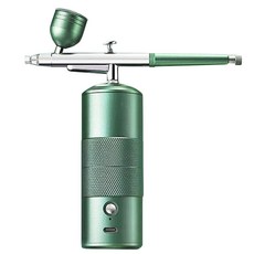 沛莉緹Panatec 長槍型高壓納米霧化保濕噴霧注氧儀，深層補水，注氧活膚，持久保濕, 1個, 綠色