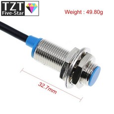 GREATZT NJK 5002C 홀 효과 센서 근접 스위치 NPN 3선 일반적으로 개방형 + Arduino용 마그네틱, 01   Mainland, 01 4PCS