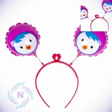 헤어밴드 풍선 패티 파티용머리띠 귀여운머리띠