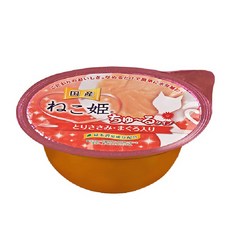 ねこ姫 貓肉泥杯 雞肉鮪魚口味 幼貓成貓適用 舔食補充水分, 1個, 成貓肉泥杯-雞肉鮪魚