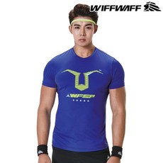 위프와프 70235 훈련복 남성 라운드 티셔츠 땀흡수 속건성 옷