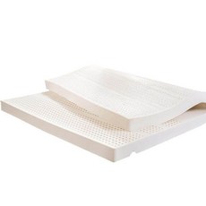 천연라텍스매트리스 태국산 5cm 두께 토퍼 매트 접이식 1인용 바닥용 수면 쿠션 매트리스, 1cm, 900x2000mm 2cm 두께 외투포함