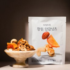 토핑토핑 창원 단감넛츠 [SEASONARY시즈너리] 선물 명절 건강간식, 1개, 40g