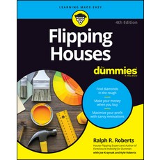 (영문도서) Flipping Houses for Dummies Paperback, English, 9781119861010