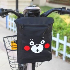 電車掛包【防水防塵】電動車自行車前置大容量手機收納袋, 大號3D立體通用+防水+熊本熊