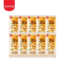 치즈후레쉬팡 10봉 봉지빵 간식빵 삼립빵, 98g, 10개