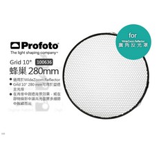 Profoto 10° 蜂巢 280mm 適用於 WideZoom 反光罩, 1個