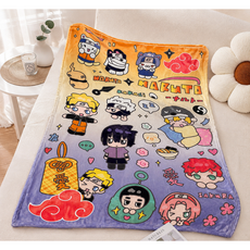 나루토 캐릭터 극세사 담요 150x200cm 대형 블랭킷