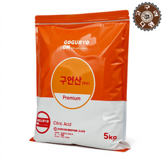 구연산 5kg(무수)/세제/과탄산소다 베이킹소다, 1개, 5kg