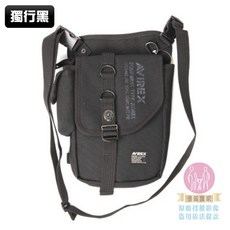 AVIREX 2way 單肩腿包 新品代購 潮男品牌 軍事風 手機肩袋戶外腰包 男士腰包 多功能戶外運動手機包 零錢包, 1個, 款式【獨行黑】