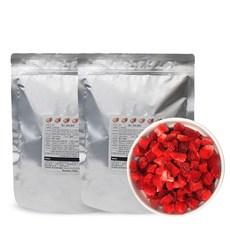 앤네이처 동결건조 딸기다이스 6mm, 2개, 100g