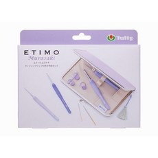【YUBU】日本廣島 Tulip ETIMO Murasaki TEM-001 鉤針套裝, 1個, 紫色