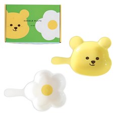 데일리라이크 핸들 플레이트 세트, 1세트, 플레이트 2종 + 패키지박스, 08젤리베어